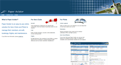 Desktop Screenshot of paperaviator.com